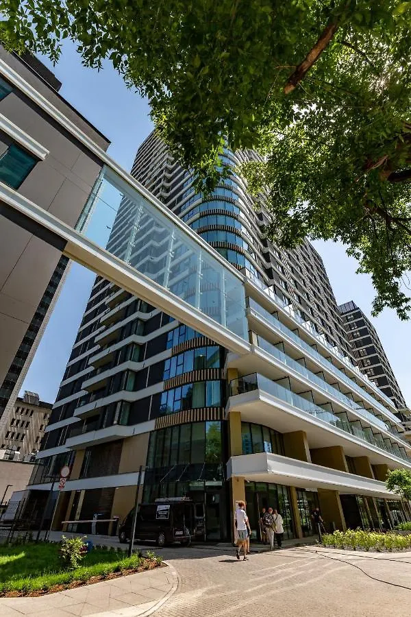 Luxurious Unique Tower Apartment With City Skyline By Renters Prestige Βαρσοβία 0*,  Πολωνία