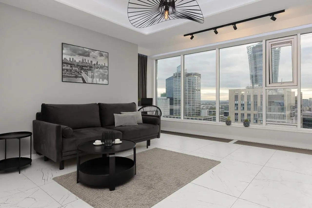 Luxurious Unique Tower Apartment With City Skyline By Renters Prestige Βαρσοβία Πολωνία